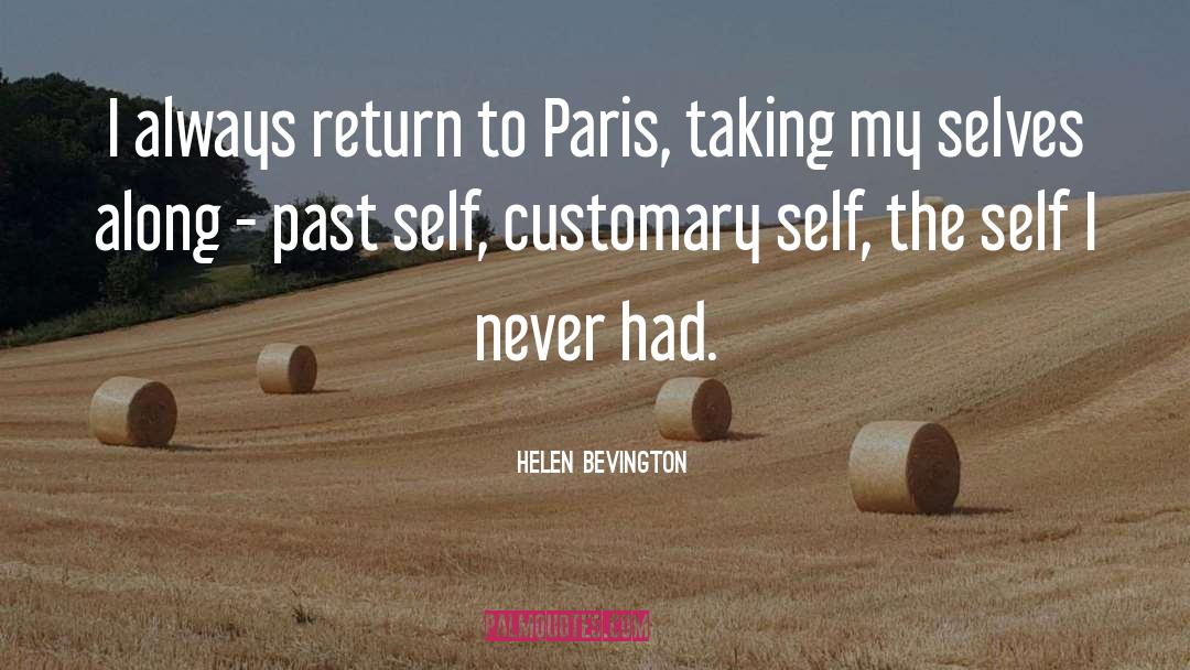 Paris Fashion quotes by Helen Bevington