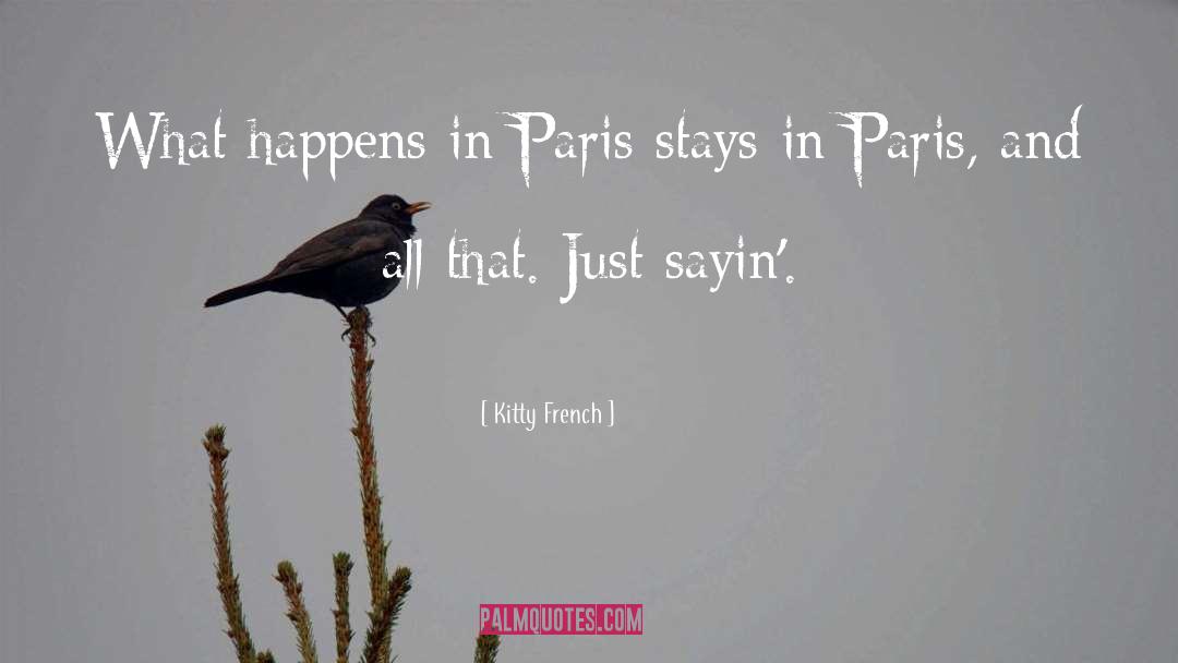 Paris J Taime quotes by Kitty French