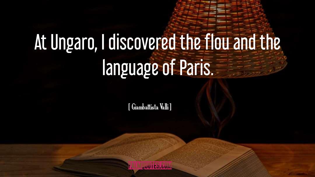Paris Manuscripts quotes by Giambattista Valli