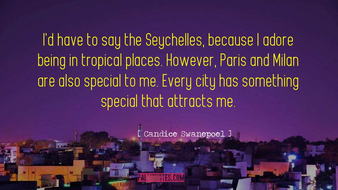 Paris Manuscripts quotes by Candice Swanepoel