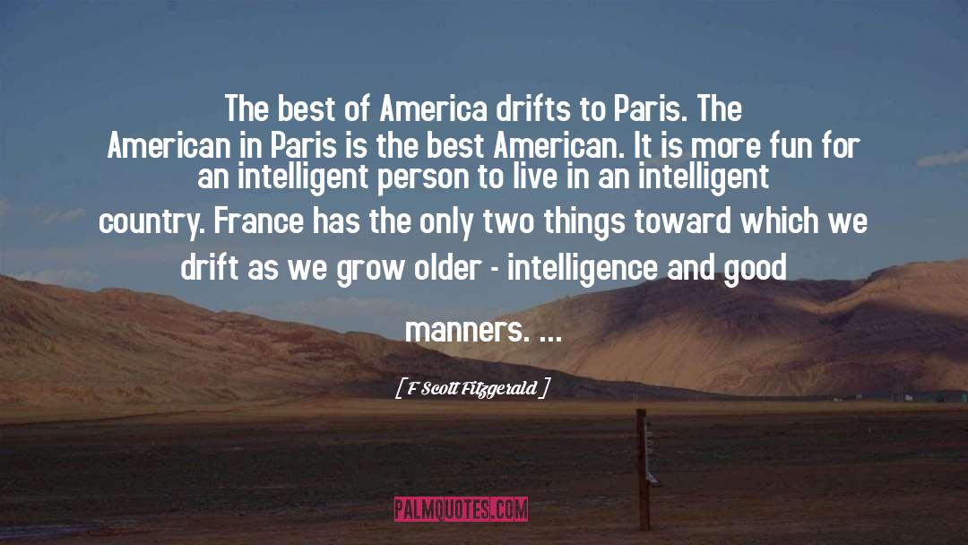 Paris quotes by F Scott Fitzgerald