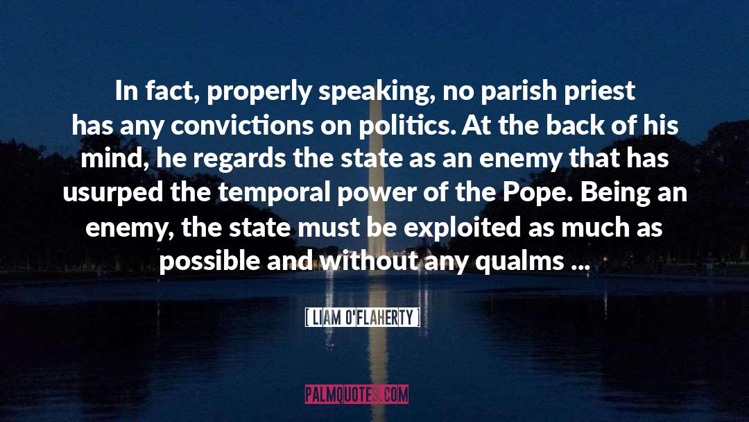 Parish Priest quotes by Liam O'Flaherty