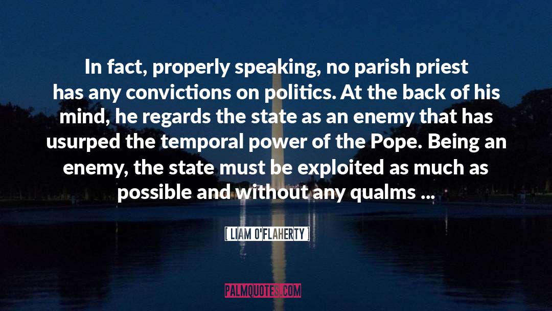 Parish quotes by Liam O'Flaherty