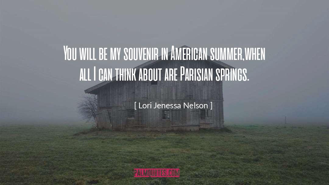 Parisian quotes by Lori Jenessa Nelson
