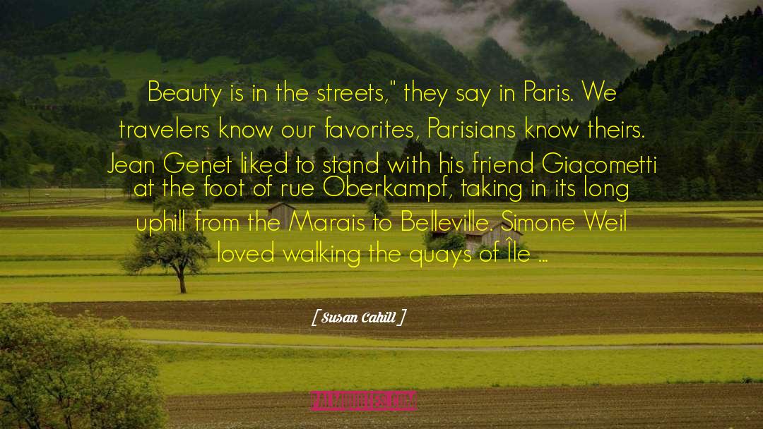 Parisians quotes by Susan Cahill