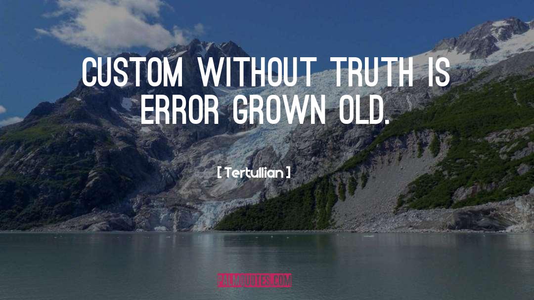 Parity Error quotes by Tertullian