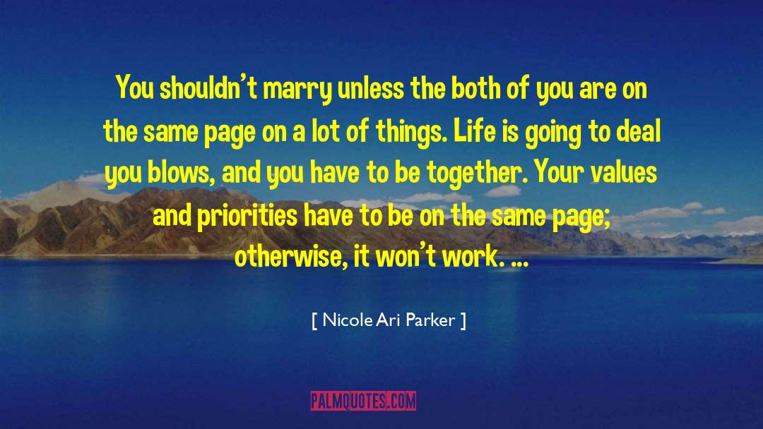 Parker Bale quotes by Nicole Ari Parker