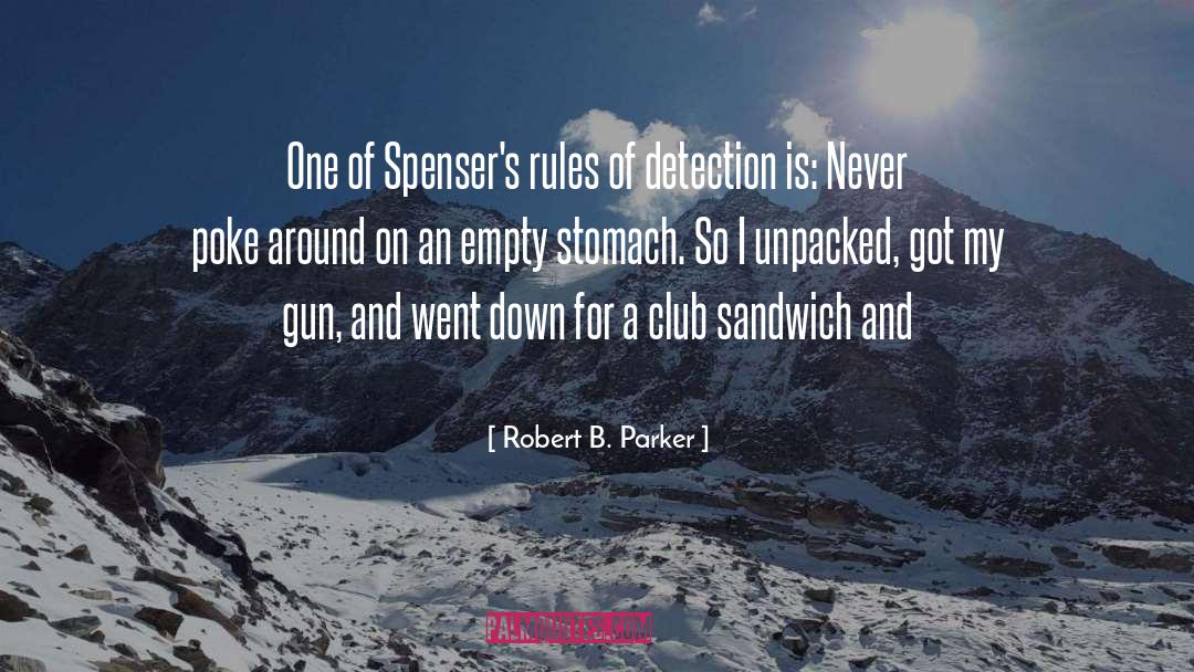 Parker quotes by Robert B. Parker