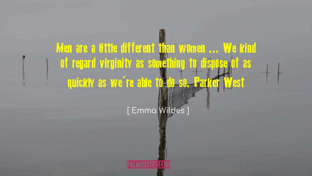 Parker West quotes by Emma Wildes