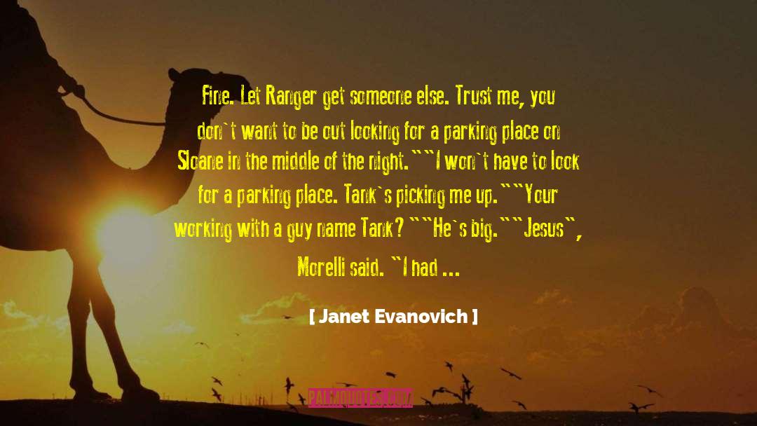 Parking quotes by Janet Evanovich