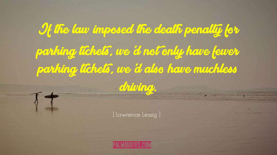 Parking quotes by Lawrence Lessig