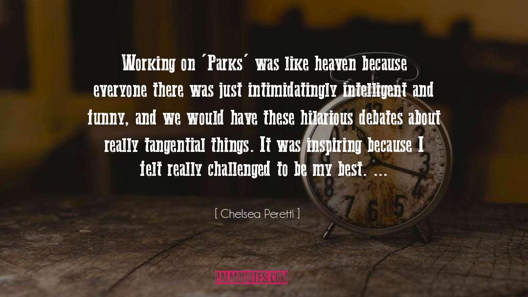 Parks quotes by Chelsea Peretti