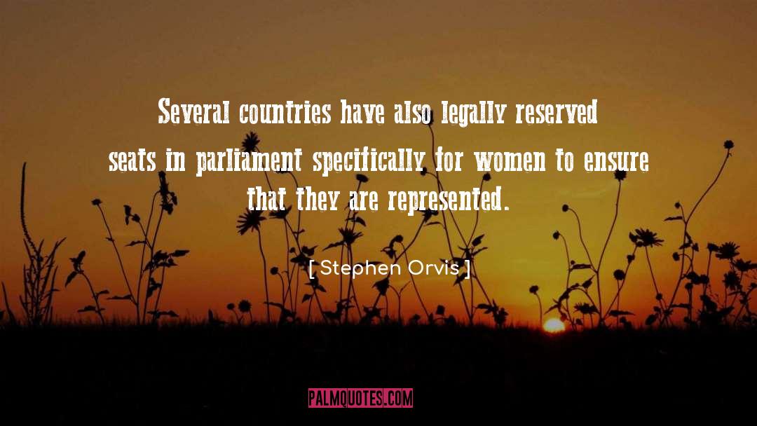 Parliament quotes by Stephen Orvis