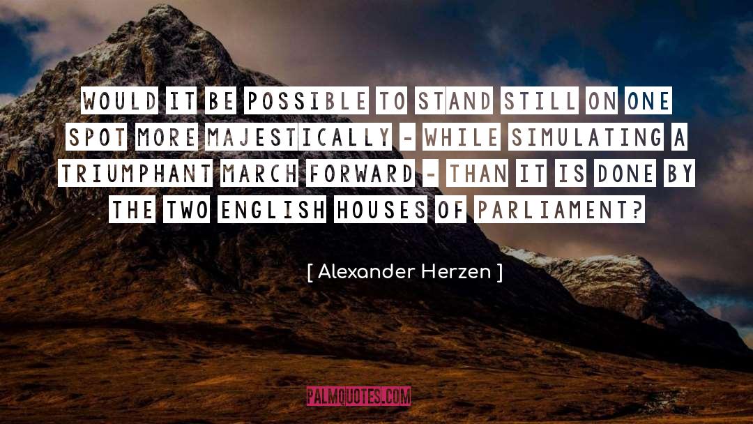 Parliament quotes by Alexander Herzen