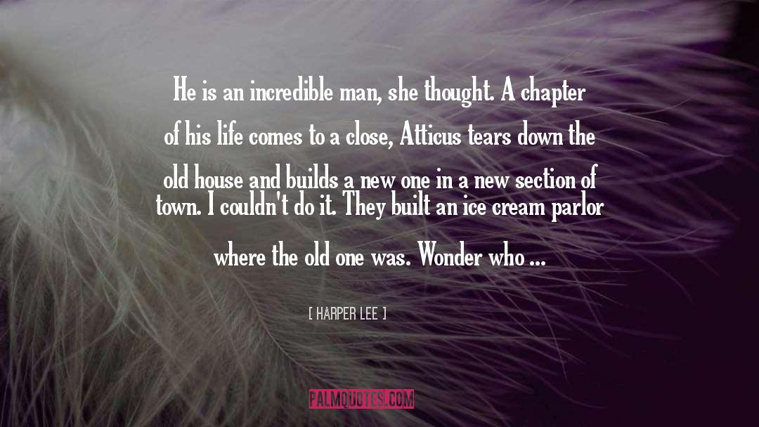 Parlor quotes by Harper Lee