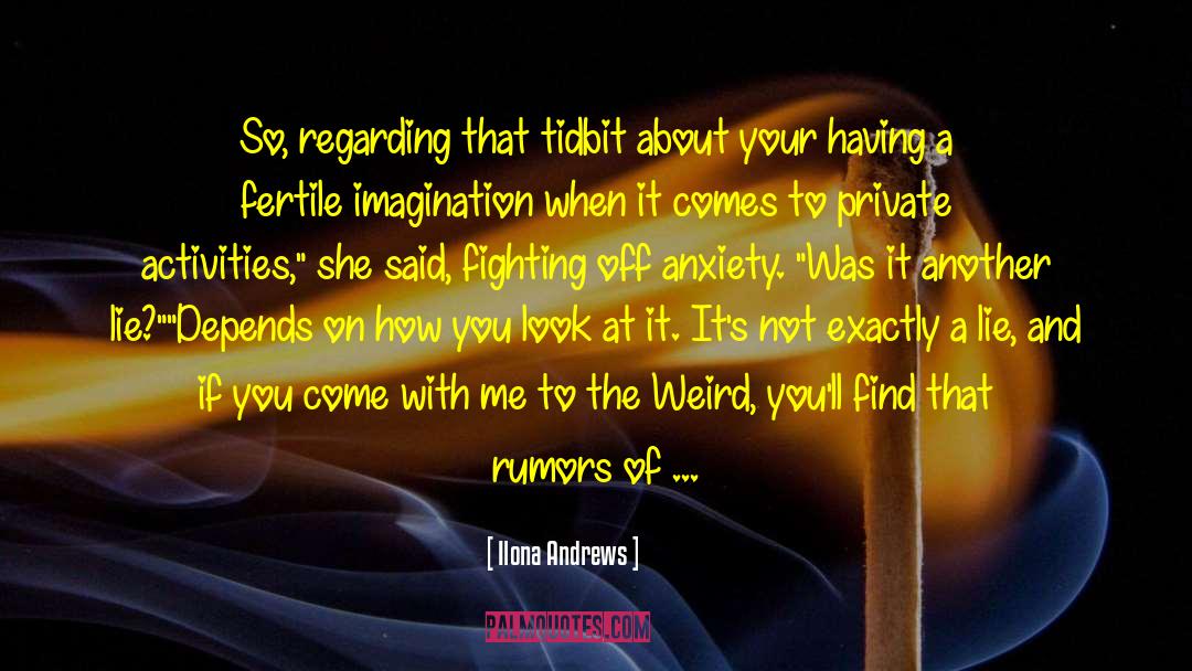 Parlor Trick quotes by Ilona Andrews