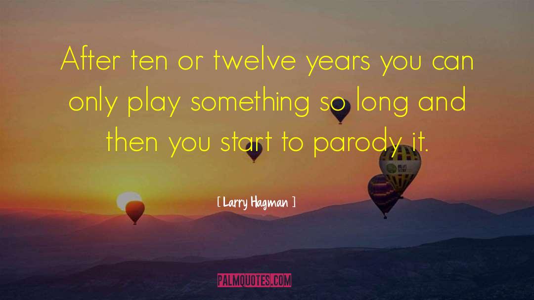Parody quotes by Larry Hagman