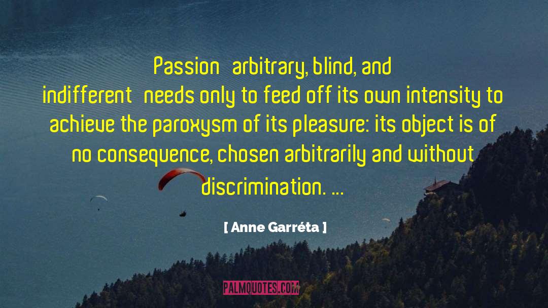 Paroxysm quotes by Anne Garréta