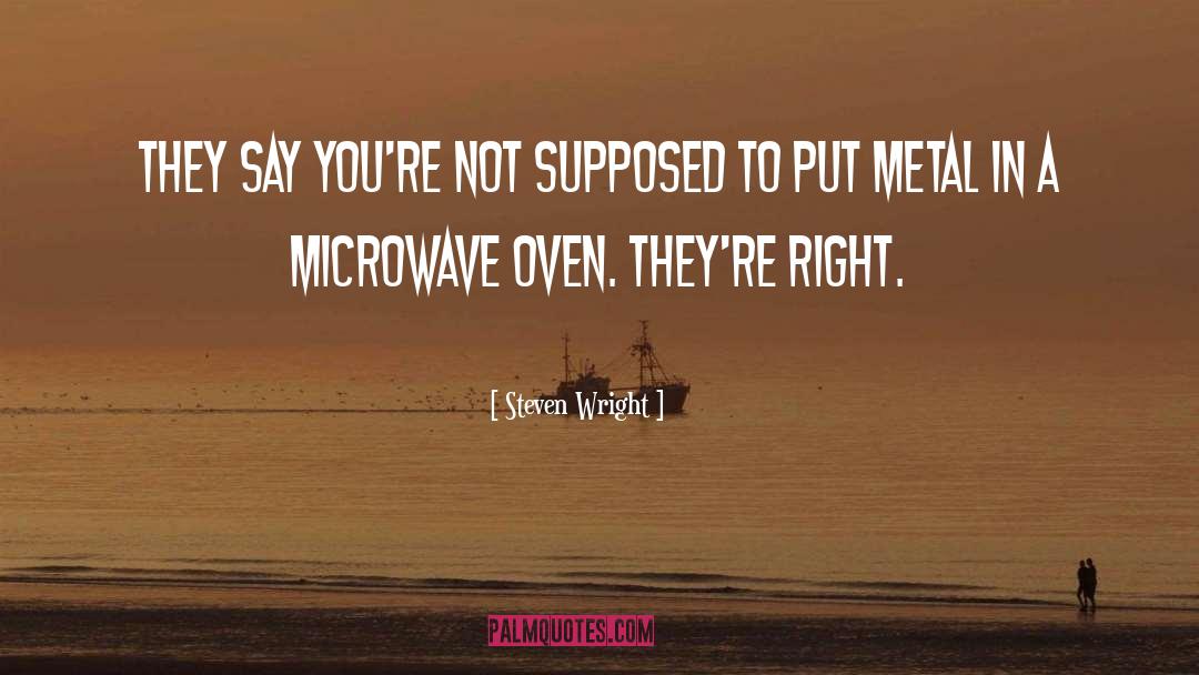 Parrot In The Oven quotes by Steven Wright