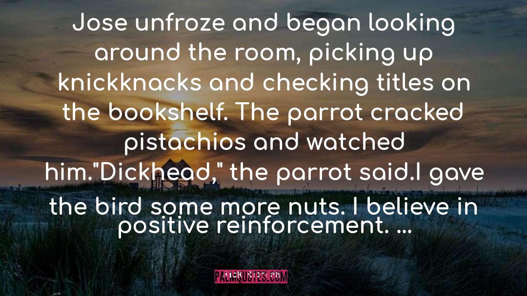 Parrot quotes by Rick Riordan