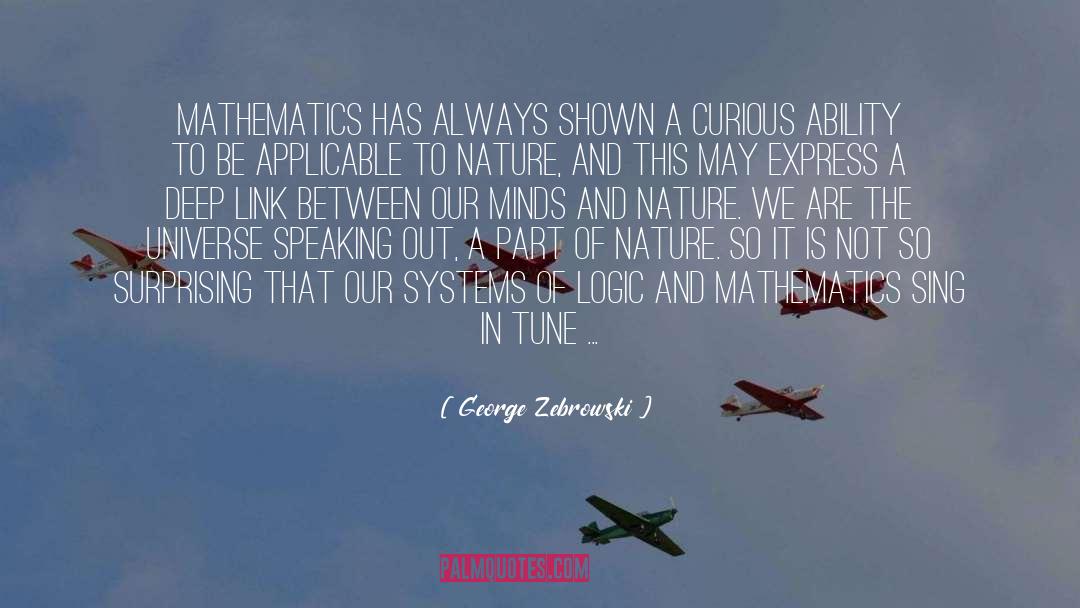 Part Of Nature quotes by George Zebrowski