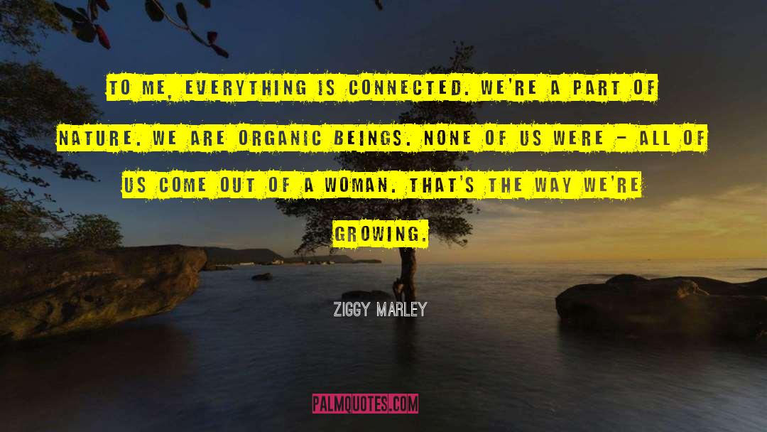 Part Of Nature quotes by Ziggy Marley