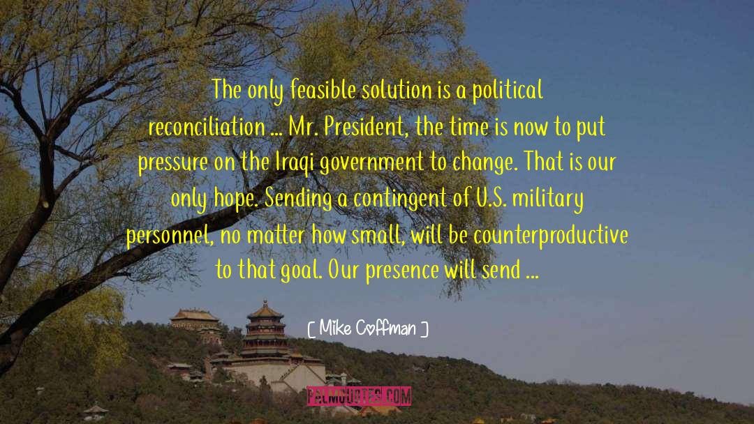 Part Of The Solution quotes by Mike Coffman