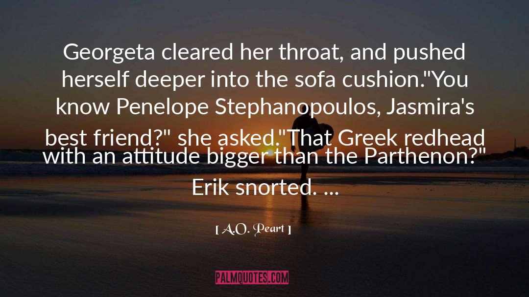 Parthenon quotes by A.O. Peart