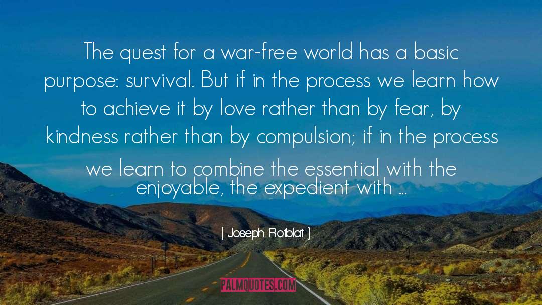 Participate In War quotes by Joseph Rotblat