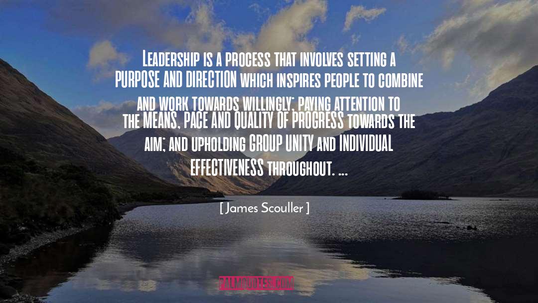 Participative Leadership quotes by James Scouller