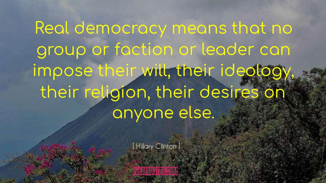 Participatory Democracy quotes by Hillary Clinton