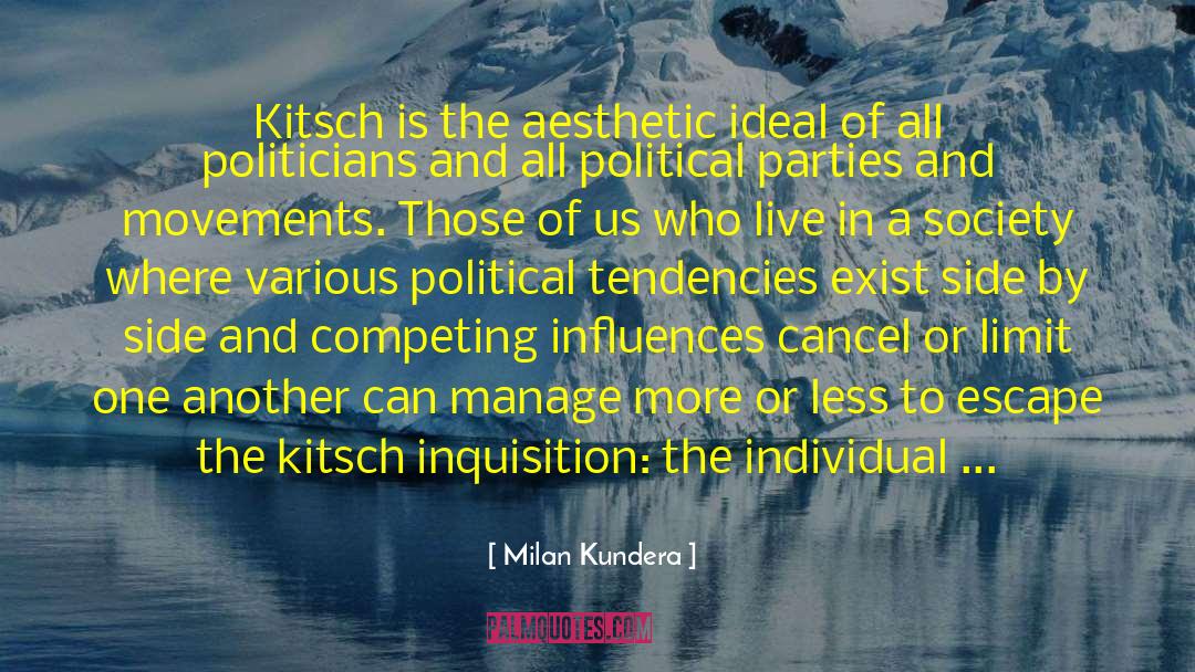 Parties Praise quotes by Milan Kundera