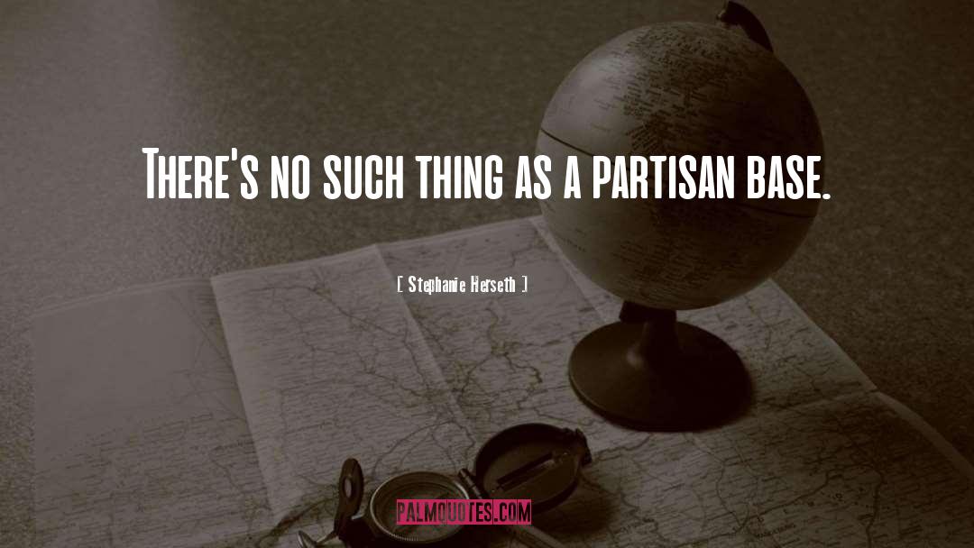 Partisan quotes by Stephanie Herseth