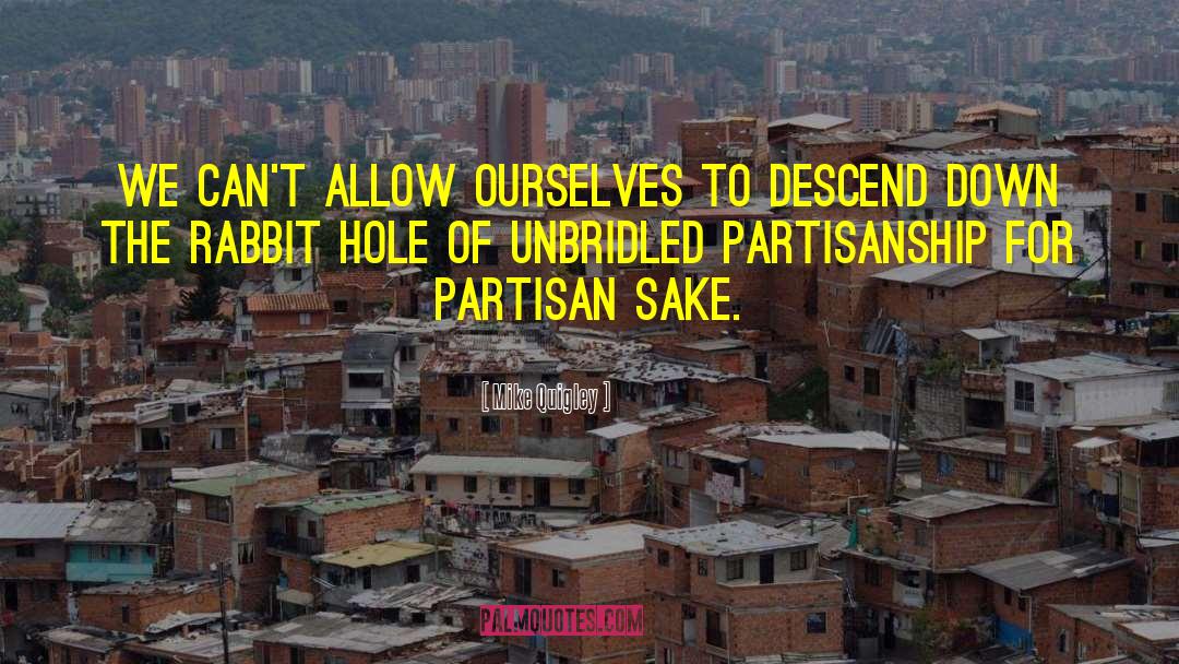 Partisanship quotes by Mike Quigley