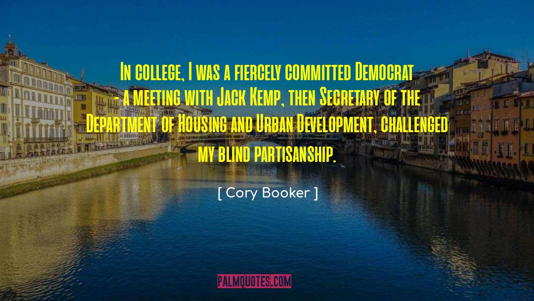 Partisanship quotes by Cory Booker