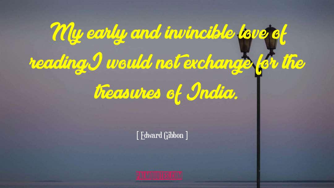 Partition Of India quotes by Edward Gibbon