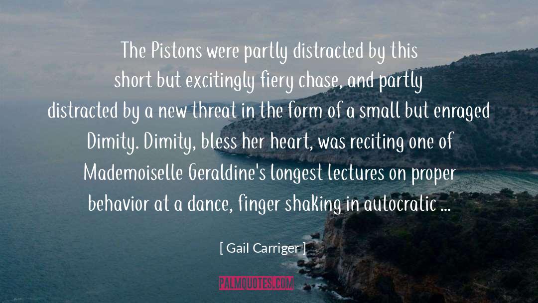 Partly quotes by Gail Carriger