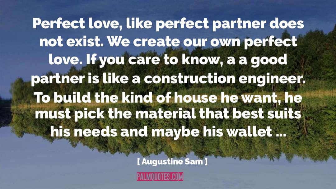 Partner Care quotes by Augustine Sam