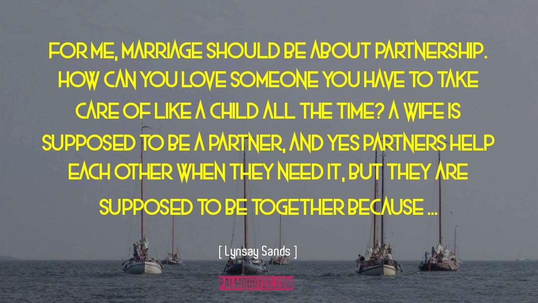 Partner Care quotes by Lynsay Sands