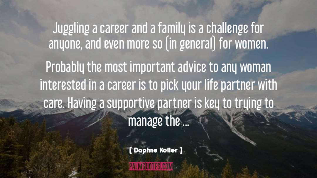 Partner Care quotes by Daphne Koller