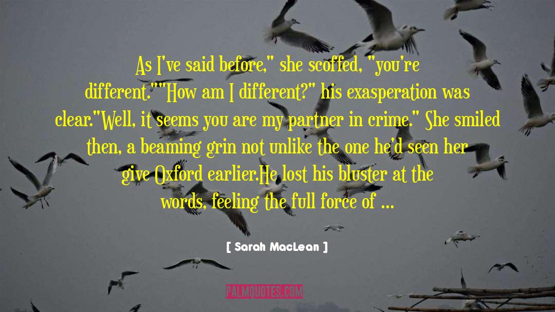 Partner In Crime quotes by Sarah MacLean