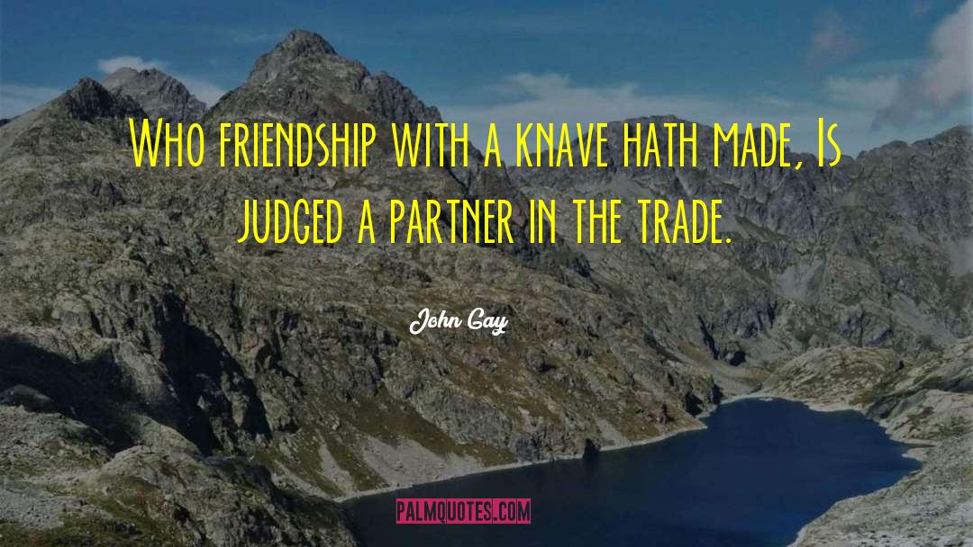 Partner In Crime quotes by John Gay