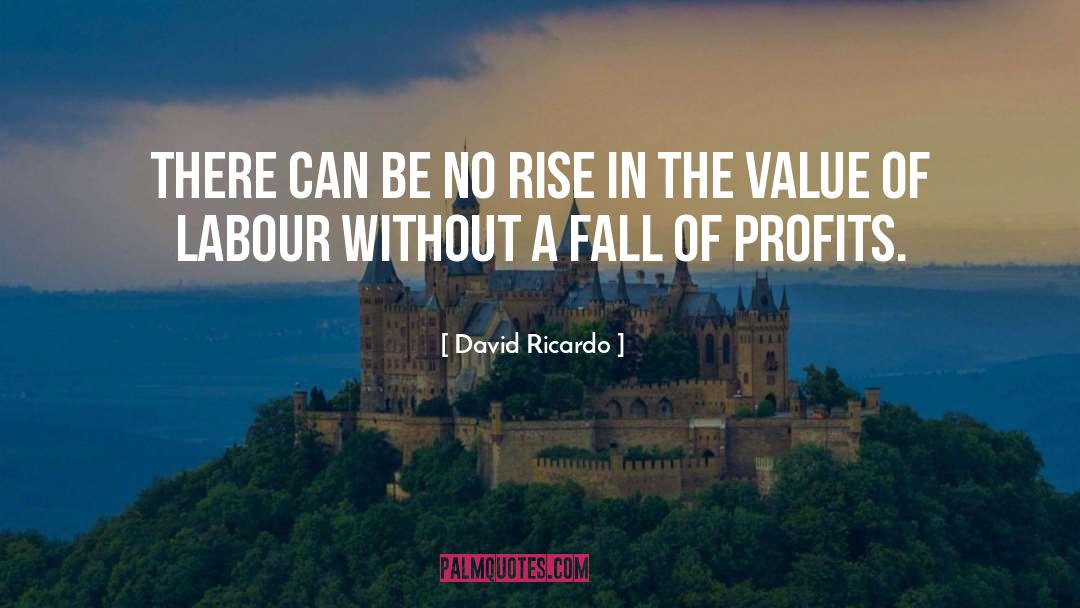 Partnerre Finance quotes by David Ricardo
