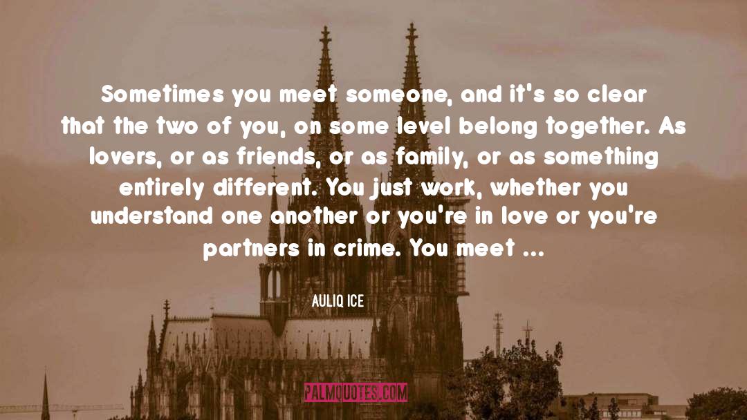 Partners In Crime quotes by Auliq Ice