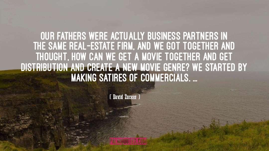 Partners quotes by David Zucker