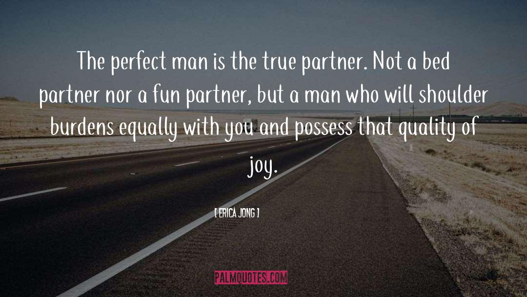 Partners quotes by Erica Jong