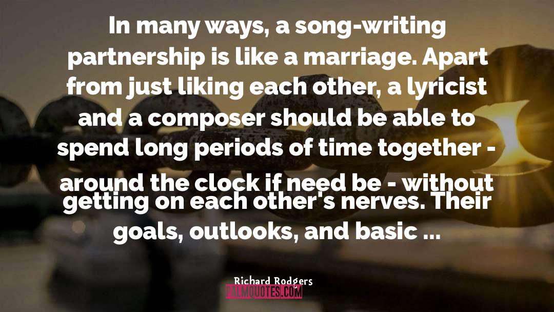 Partnership quotes by Richard Rodgers