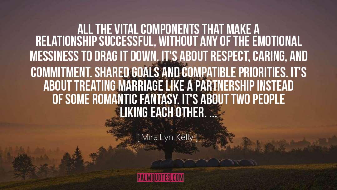 Partnership quotes by Mira Lyn Kelly