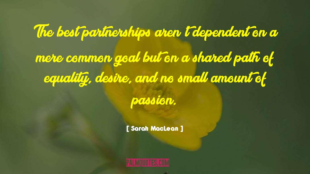 Partnerships quotes by Sarah MacLean