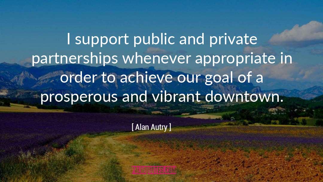 Partnerships quotes by Alan Autry